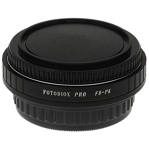  FotodioX Pro Lens Mount Adapter for Canon FD Lens to Pentax K Mount Camera