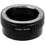 FotodioX Mount Adapter for Olympus OM-Mount Lens to Sony Alpha E-Mount Camera