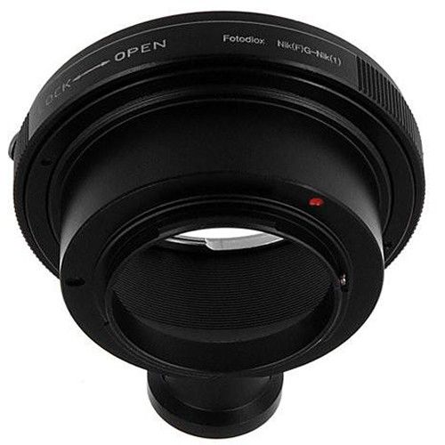  FotodioX Lens Mount Adapter for Nikon G-Type F-Mount Lens to Nikon 1-Series Camera