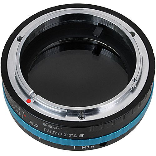  FotodioX Canon FD Lens to Fujifilm X-Mount Camera Vizelex ND Throttle Adapter