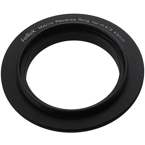  FotodioX 43mm Reverse Mount Macro Adapter Ring for Micro Four Thirds-Mount Cameras