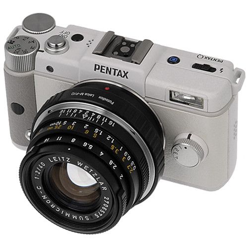  FotodioX Adapter for Leica M Mount Lenses to Pentax Q Mount Mirrorless Cameras