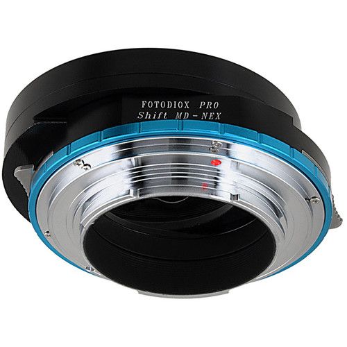  FotodioX Pro Lens Mount Shift Adapter for Minolta MD-Mount Lens to Sony E-Mount APS-C Camera