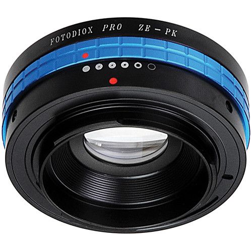  FotodioX Pro Lens Mount Adapter for Mamiya ZE Lens to Pentax K Mount Camera