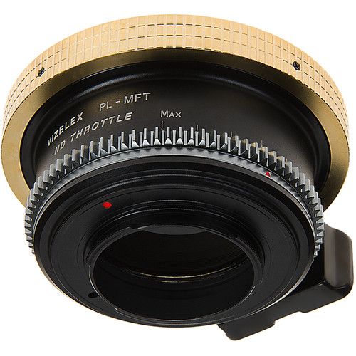  FotodioX Vizelex Cine ND Throttle Lens Mount Adapter for ARRI PL Lens to Micro Four-Thirds-Mount Camera