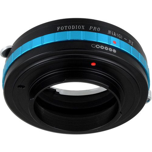  FotodioX Pro Lens Mount Adapter for Nikon G-Type F-Mount Lens to Samsung NX-Mount Camera