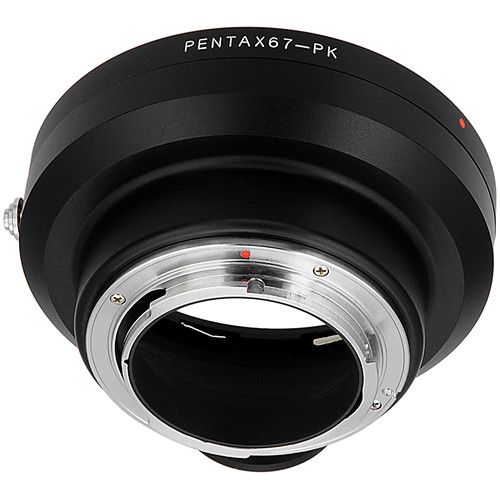  FotodioX Pro Lens Mount Adapter for Pentax 67 Lens to Pentax K Mount Camera