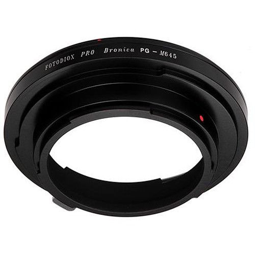  FotodioX Pro Mount Adapter for Bronica GS-1/PG Lens to Mamiya 645 Camera