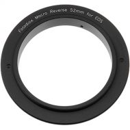 FotodioX 52mm Reverse Mount Macro Adapter Ring for Canon EF-Mount Cameras