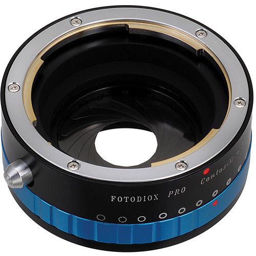  FotodioX Contax N Pro Lens Adapter with Built-In Iris Control for Fujifilm X-Mount Cameras