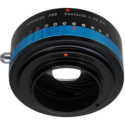  FotodioX Contax N Pro Lens Adapter with Built-In Iris Control for Fujifilm X-Mount Cameras