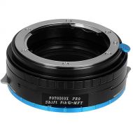 FotodioX Pro Lens Mount Shift Adapter for Canon FD-Mount Lens to Select Micro Four Thirds-Mount Cameras