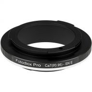 FotodioX Pro Lens Mount Adapter for Canon 7/7s 50mm f/0.95 to Sony E-Mount Camera