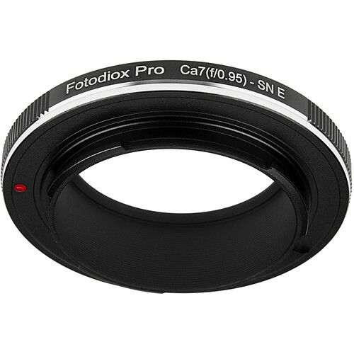  FotodioX Pro Lens Mount Adapter for Canon 7/7s 50mm f/0.95 to Sony E-Mount Camera