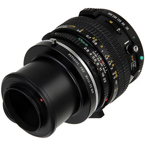  FotodioX Mamiya 645 Pro Lens Adapter for Fujifilm X-Mount Cameras