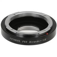 FotodioX Pro Lens Mount Adapter for Miranda Lens to Nikon F Mount Camera