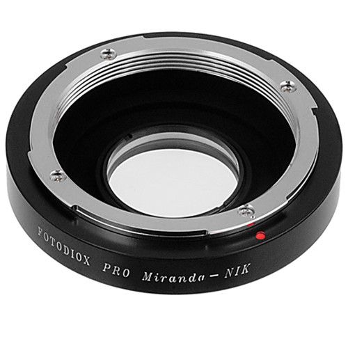  FotodioX Pro Lens Mount Adapter for Miranda Lens to Nikon F Mount Camera