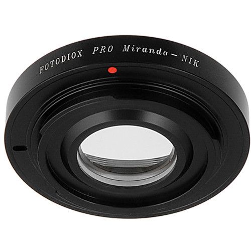  FotodioX Pro Lens Mount Adapter for Miranda Lens to Nikon F Mount Camera