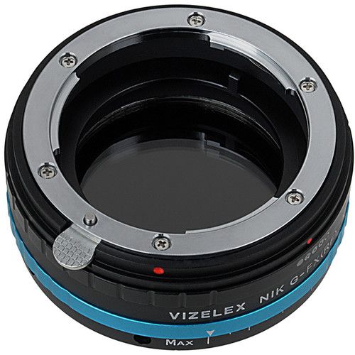  FotodioX Nikon F Lens to FUJIFILM X-Mount Camera Vizelex ND Throttle Adapter