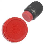 FotodioX Designer Rear Lens Cap for Nikon F-Mount Lenses (Red)