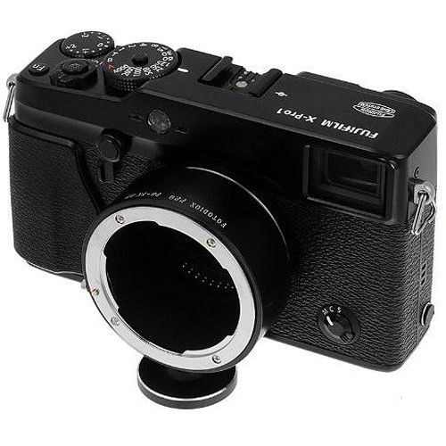  FotodioX Pro Mount Adapter for Praktica B Lens to Fujifilm X-Mount Camera