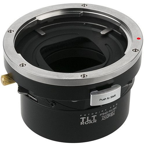  FotodioX Pro TLT ROKR Tilt/Shift Adapter for Pentax 645 Lens to Fujifilm X-Mount Camera