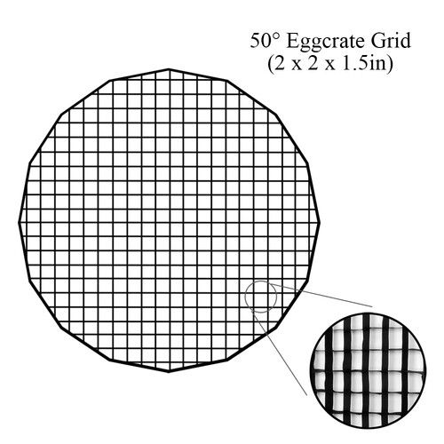  FotodioX Pro Eggcrate Grid for EZ-Pro DLX Parabolic Softbox (28