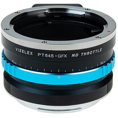  FotodioX Vizelex Cine ND Throttle Lens Mount Adapter (Pentax 645 SLR Lens to FUJIFILM G Camera)