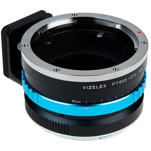  FotodioX Vizelex Cine ND Throttle Lens Mount Adapter (Pentax 645 SLR Lens to FUJIFILM G Camera)