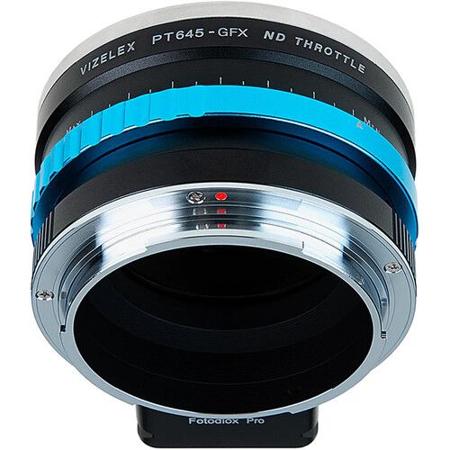  FotodioX Vizelex Cine ND Throttle Lens Mount Adapter (Pentax 645 SLR Lens to FUJIFILM G Camera)