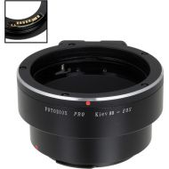 FotodioX Pro Lens Mount Adapter with Generation v10 Focus Confirmation Chip for Kiev 88 Screw-Mount Lens to Canon EF or EF-S Mount Camera