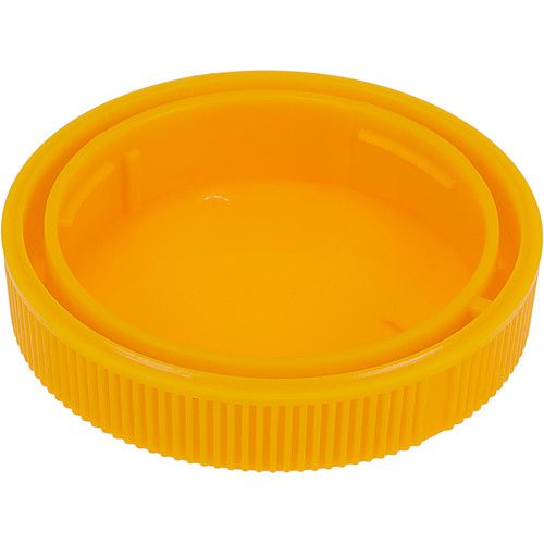  FotodioX Rear Lens Cap for Canon RF Mount Lenses (Yellow)