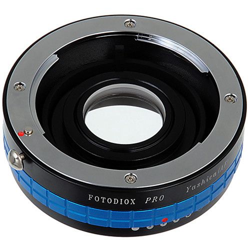  FotodioX Pro Mount Adapter with Aperture Control Dial for Yashica 230-AF Lens to Nikon F-Mount Camera