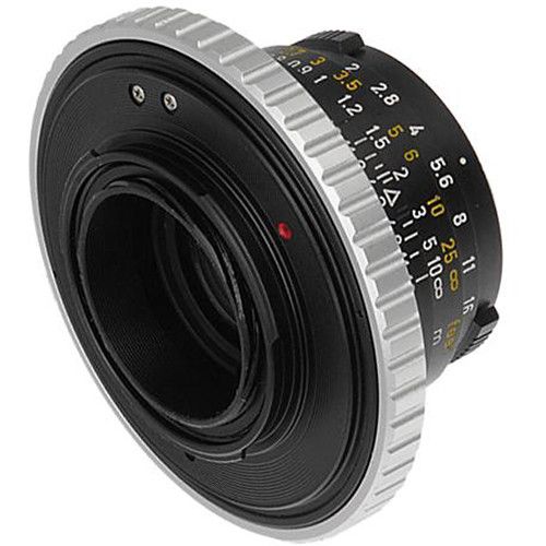  FotodioX Leica M Lens to FUJIFILM X-Mount Camera Pro Lens Mount Macro Adapter