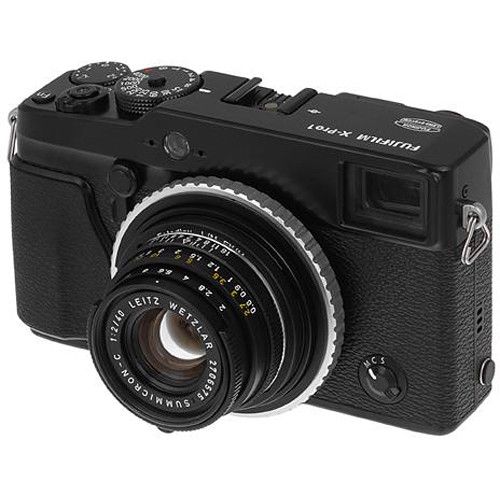  FotodioX Leica M Lens to FUJIFILM X-Mount Camera Pro Lens Mount Macro Adapter