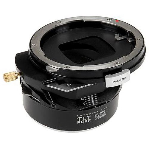  FotodioX Pro TLT ROKR Tilt-Shift Adapter for Mamiya M645 Lens to Micro Four Thirds Camera