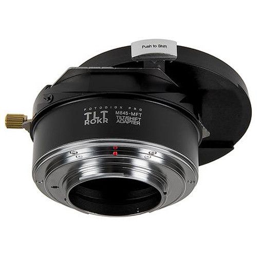  FotodioX Pro TLT ROKR Tilt-Shift Adapter for Mamiya M645 Lens to Micro Four Thirds Camera