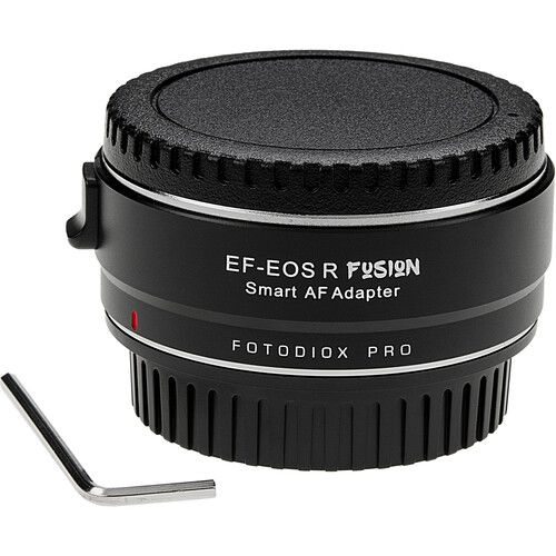  FotodioX Pro Fusion Smart Adapter for Canon EF/-S-Mount Lenses to Canon RF-Mount Cameras