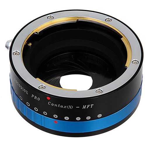  FotodioX Contax N Pro Lens Adapter with Built-In Iris Control for Micro Four Thirds Cameras