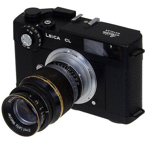  FotodioX M39 Lens to Leica M Camera Adapter (35mm/135mm Frame Lines)