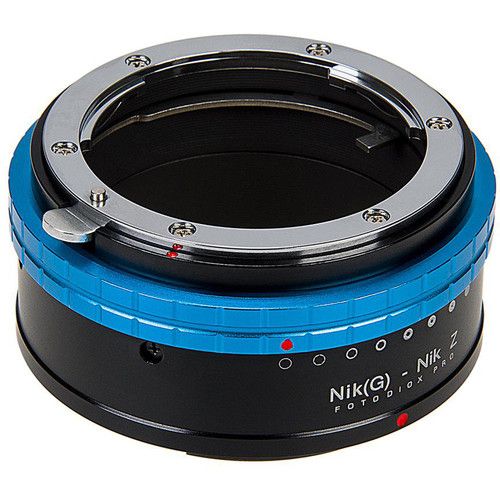  FotodioX Pro Lens Mount Adapter for Nikon Nikkor F Mount G-Type Lenses to Nikon Z-Mount Camera