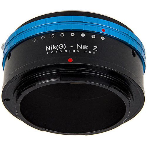  FotodioX Pro Lens Mount Adapter for Nikon Nikkor F Mount G-Type Lenses to Nikon Z-Mount Camera