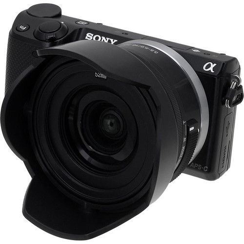  FotodioX Reversible Lens Hood Kit for Sony E PZ 16-50mm F3.5-5.6 OSS E-Mount Power Zoom Lens