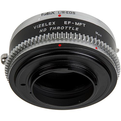  FotodioX Vizelex Cine ND Throttle Lens Mount Double Adapter Kit for Leica R-Mount Lens to Micro Four Thirds Mount Camera