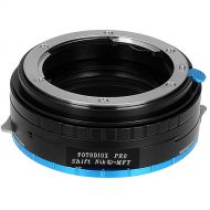 FotodioX Pro Lens Mount Shift Adapter for Nikon F-Mount Lens to Select Micro Four Thirds-Mount Cameras