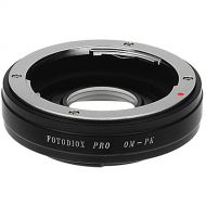 FotodioX Pro Lens Mount Adapter for Olympus OM Lens to Pentax K Mount Camera