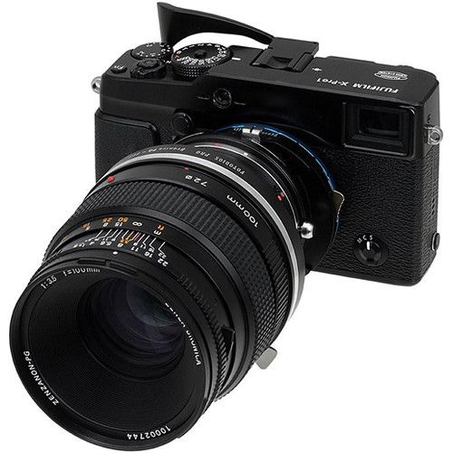  FotodioX Pro Shift Mount Adapter for Bronica GS-1/PG Lens to Fujifilm X-Mount Camera