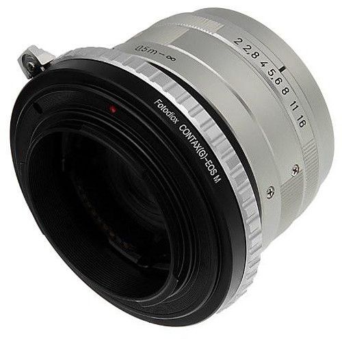  FotodioX Mount Adapter for Contax G Lens to Canon EOS M Mirrorless Camera
