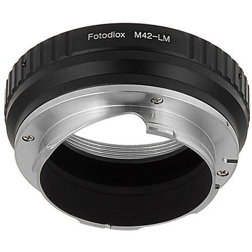  FotodioX M42 Pro Lens Adapter with Built-In Iris Control for Leica M-Mount Cameras