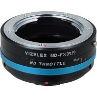 FotodioX Vizelex ND Throttle Lens Mount Adapter for Minolta MD/MC/SR-Mount Lens to FUJIFILM X-Mount Camera